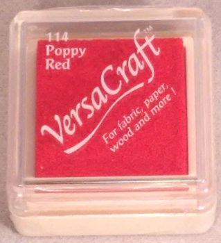 Versa Craft (Fabrico) Mini Poppy Red